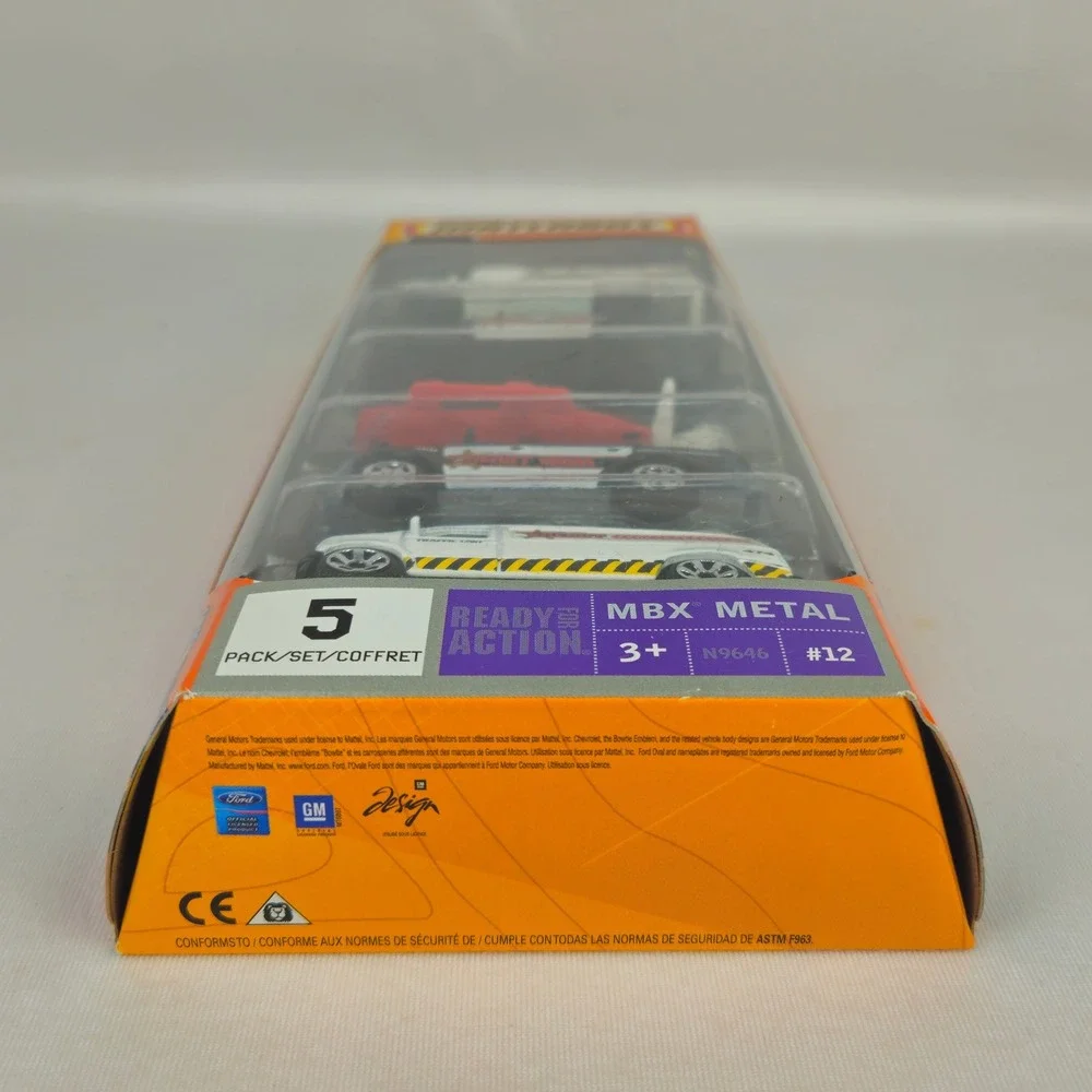 Matchbox Ready for Action 5-Pack‎ MBX Metal Police Vehicles N9646 #12 (K139)